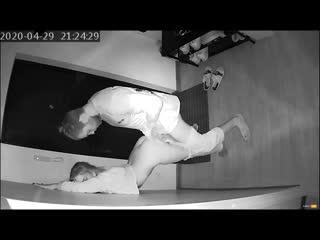 hidden camera filmed wife cheating with neighbor (porn, sex, porn, sex, fuck, slut